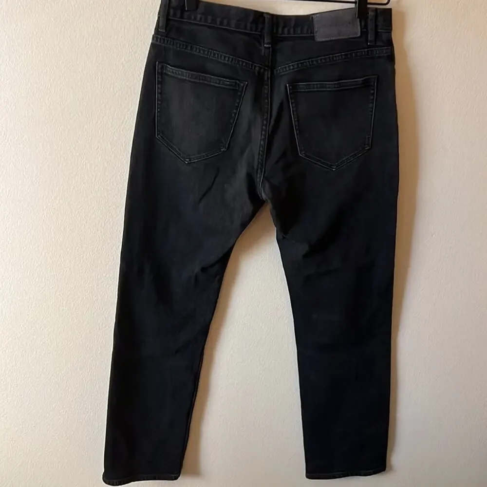 Michael Kors Grant Classic-Fit Stretch Faded Black Jeans 29/30